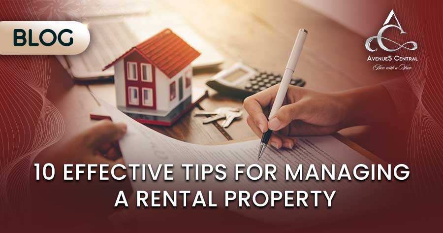 MANAGING A RENTAL PROPERTY